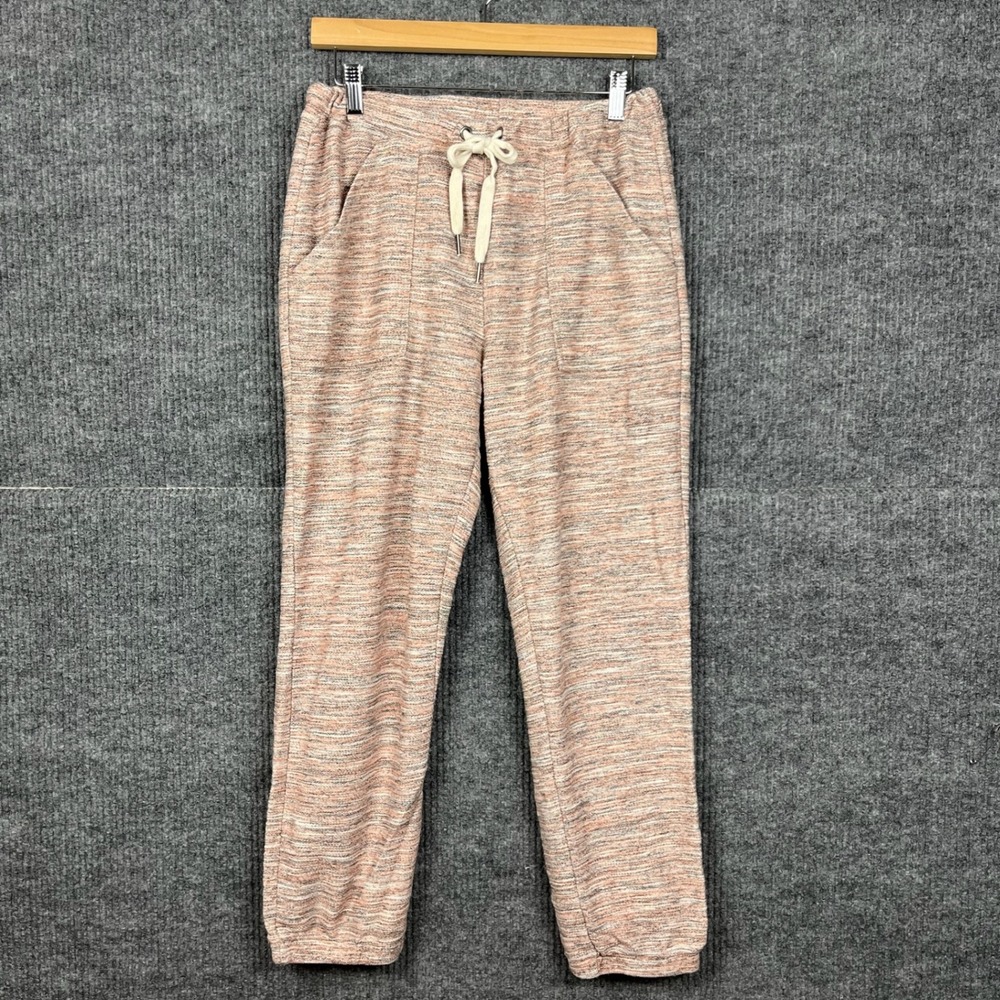 Saturday Sunday Joggers Womens M Space Dye Marled Knit Lounge Pantsβ Athleisure